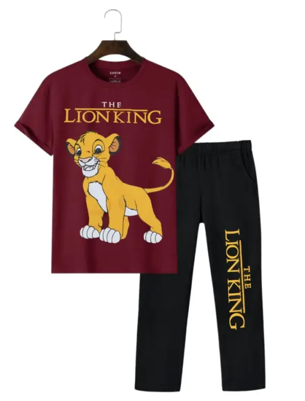 NEW: 🏆 2025 MOMS FAVEROUIT The Lion King tshirt-pajama